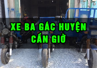 Xe ba gác huyện Cần Giờ